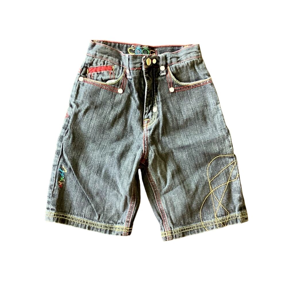 Coogi Gray Denim Shorts